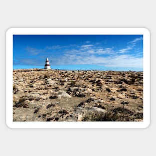 The Obelisk across the Clifftop Sticker